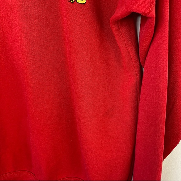 Vintage 90s Disney wear Mickey embroidered Henley sweatshirt unisex size large - Picture 4 of 11